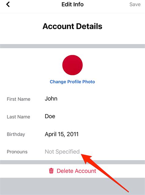 Facebook How To Set Your Childs Pronouns On Messenger Kids