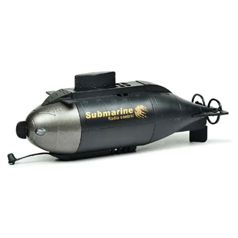 Mini RC Submarine Children Toy 2 Colors Plastic Boys Underwater ...