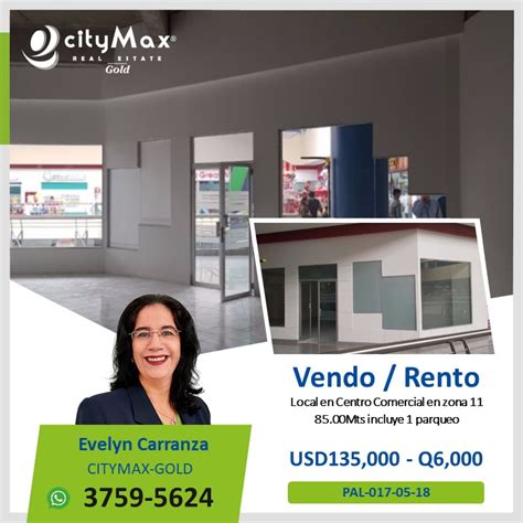 Venta O Renta De Local Comercial En Zona 11 Local Comercial Bienes