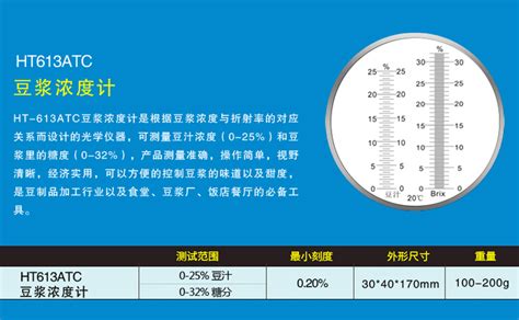 禹兴厂家直销高精度豆制品豆浆浓度折射仪图片高清图细节图 德州晨旸光学科技有限公司 维库仪器仪表网