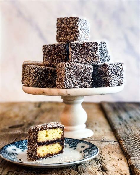 Australian Lamingtons The Lemon Apron Sweet Recipes Cake Recipes