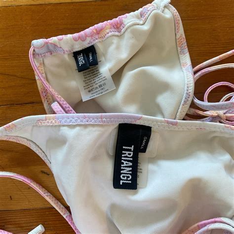 Triangl Matching Bikini Set Size Depop