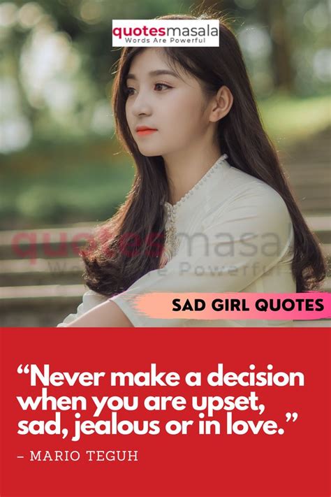 Sad Girl Quotes Love