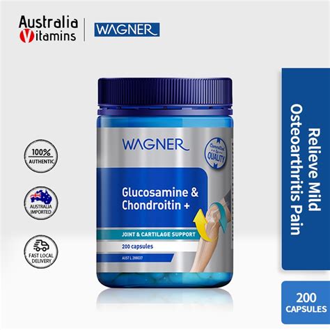 Wagner Glucosamine Chondroition Plus 200 Capsules Shopee Philippines