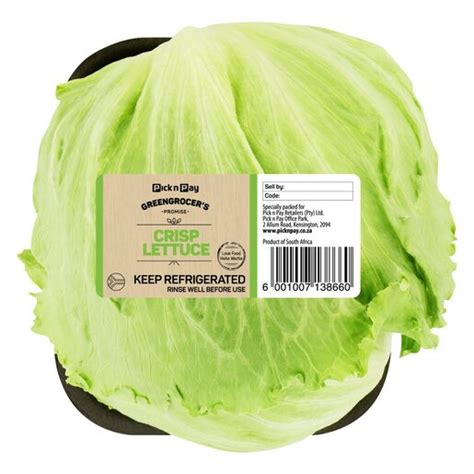 Pnp Lettuce Heads Crisp Smart Price Specials Pnp Home