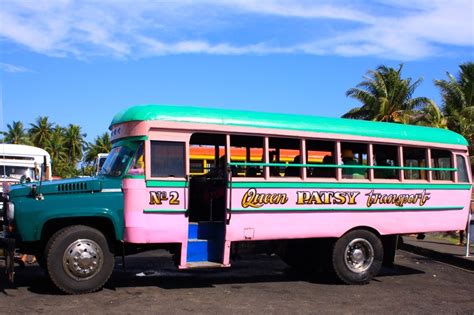 Pimp My Bus Ride Samoan Buses Are A Unique Experience Atlas And Boots