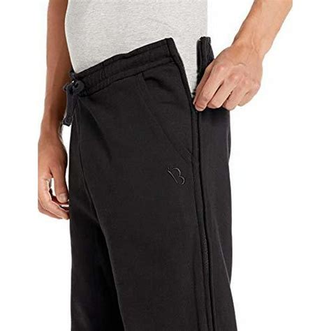 Acs Adaptive Full Length Side Zipper Fleece Drawstring Pants With Pockets