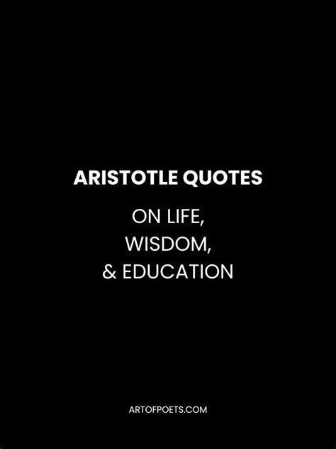 44 Insightful Aristotle Quotes On Life Wisdom And Education Explained