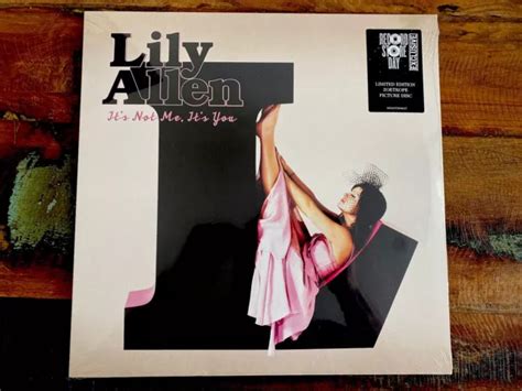 Lily Allen Rsd It S Not Me It S You Lp Zoetrope Picture Disc