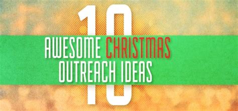 10 Awesome Holiday Outreach Ideas | ChurchPlants