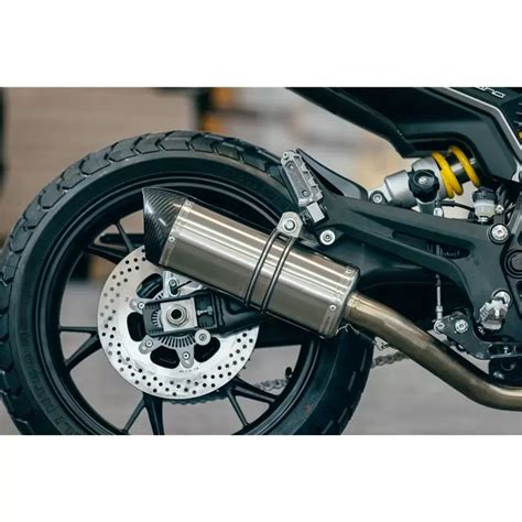 Exhaust For Benelli Leoncino Special Titanium