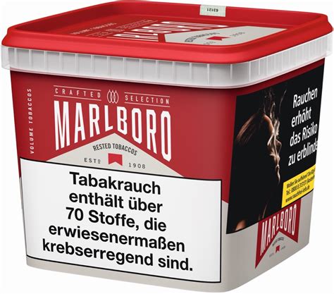 Marlboro Crafted Selection Volume Tabak Dose 210g Online Kaufen