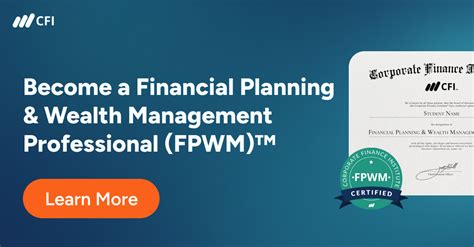 Become A Financial Planning And Wealth Management Professional Fpwm