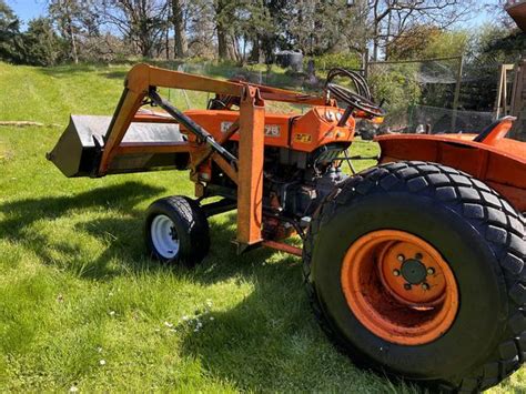 Kubota L175 Diesel Tractor With Good Engine Bucket Pto Tires Classifieds For Jobs Rentals