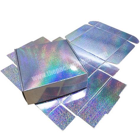 Luxury Hologram Cosmetic Mailing Boxes Personalized Corrugated Mailer