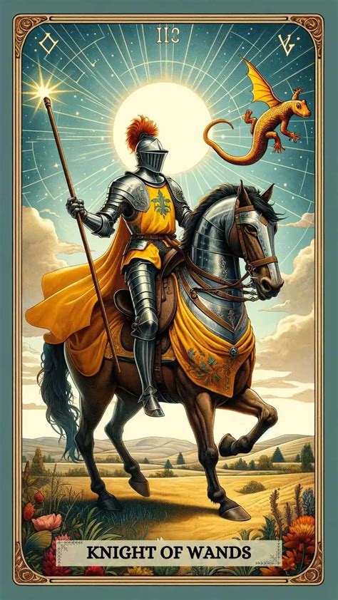 Knight Of Wands Tarot Card Meaning Zeal Impulse