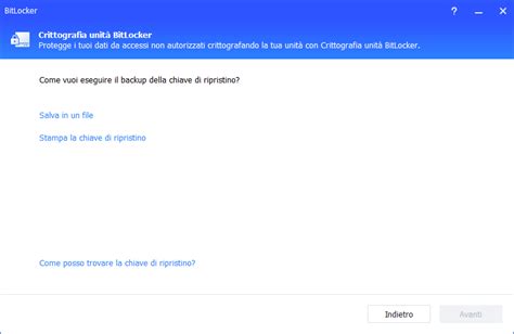 Come Trovare La Chiave Di Ripristino Bitlocker In Windows