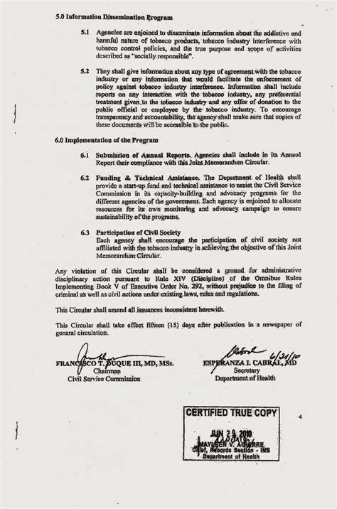 Department of Education Manila: Division Memorandum No. 323 - CSC AND