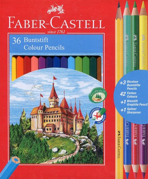 Kredki O Wkowe Zamek Kolor W Faber Castell Sklep Empik