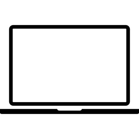 Notebook computer icon