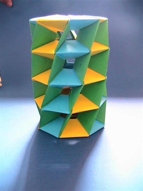 Origami Twisted Tower By Thaumaturgisto On Deviantart