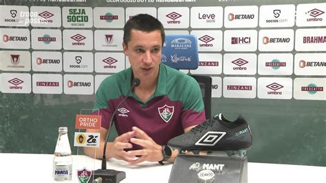 V Deo Veja A Entrevista De Eduardo Barros Ap S O Empate Do Fluminense