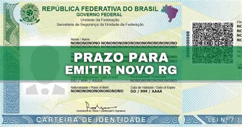 Novo RG será emitido a partir de agosto NESTES estados veja quais