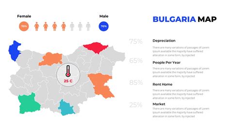 World Map Editable Powerpoint Template Templatemonster