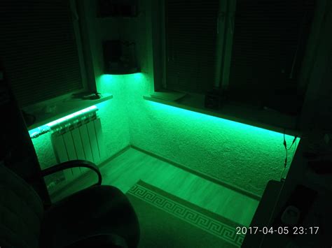 Как сделать подсветку под подоконником - 80 фото