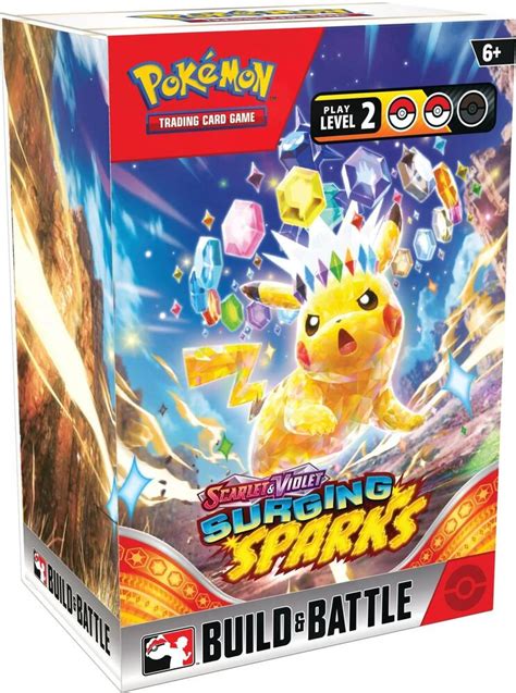 Surging Sparks Build Battle Box Sv Surging Sparks Pokemon