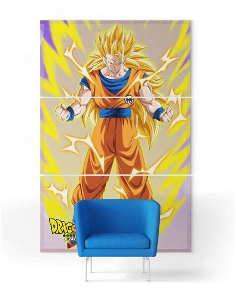 Tableau Dragon Ball Z Goku Ssj Sangoku Univers