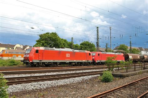 Db Cargo Und Mit G Terzug Am In Koblenz