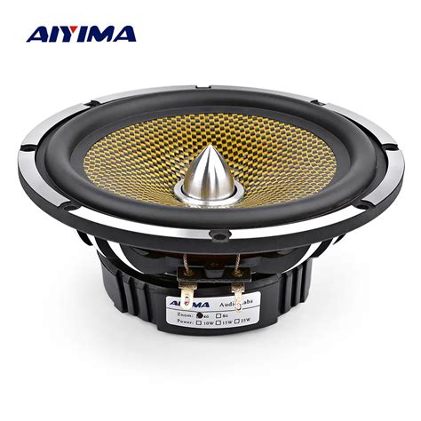 AIYIMA 6 5 Inch Car Audio Midrange Bass Speaker High Power 4 8 Ohm 60 W