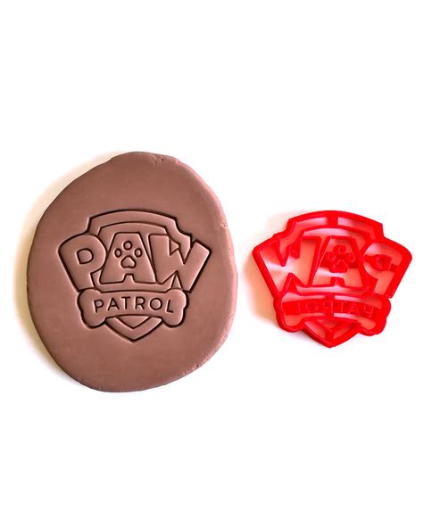 Archivo Stl Insignia Paw Patrol Cortador De Galletas Dise O De