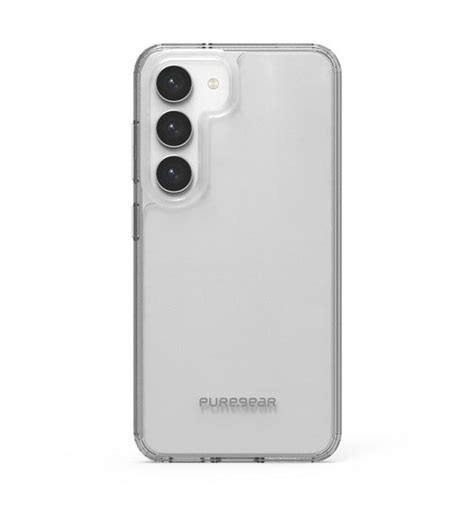 CASE PUREGEAR SLIM SHELL S23 CLEAR Al Mejor Precio En Paraguay