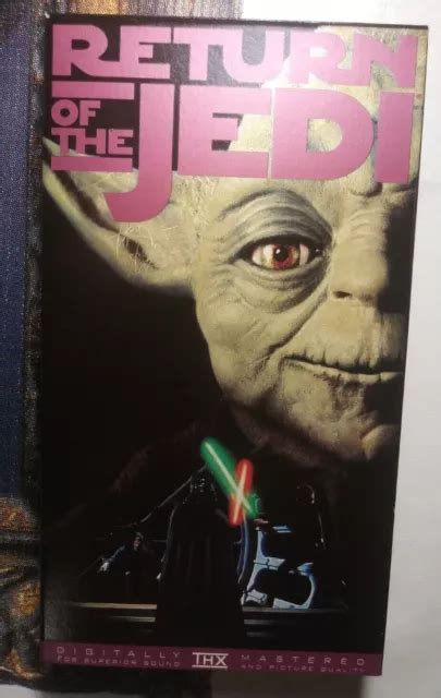 VHS STAR WARS Return Of The Jedi Digitally Mastered Tape 1995 9 96