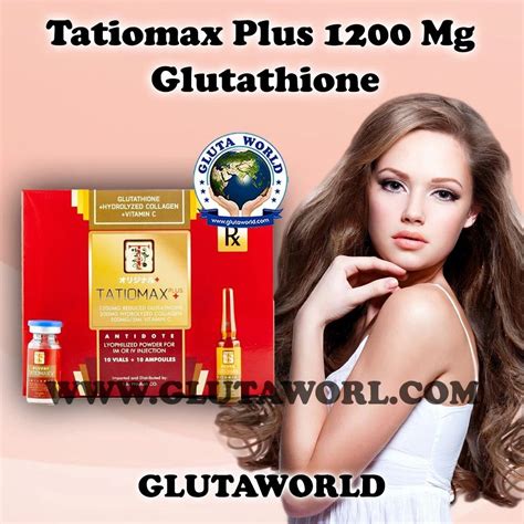 Tatiomax Plus 1200 Mg Glutathione For Skin Whitening Packaging Type