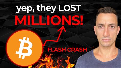 Bitcoin Flash Crash Warning Crypto 40x Opportunities Watch Asap