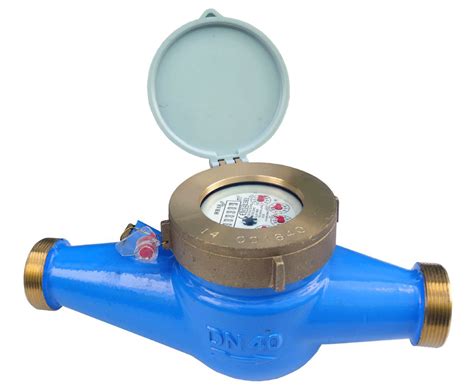 DN15 Cold Multi Jet Water Meter Dry Dial 1 2 BSP Nuts Tails