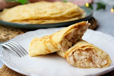 Crepes salados clásica receta de crepes rellenos fáciles de hacer