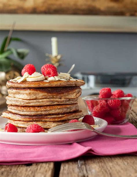 Vegan Protein Pancakes Gluten Free Pancakes The Edgy Veg