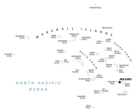 Marshall Islands Map Atolls And Islands Gis Geography