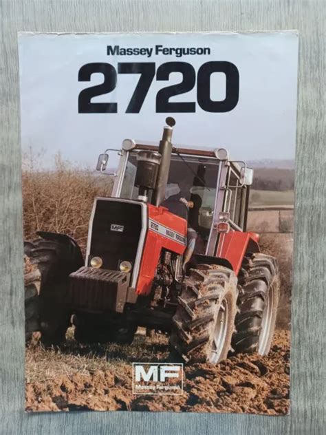 PROSPECTUS BROCHURE TRACTEUR Massey Ferguson 2720 EUR 4 00 PicClick DE