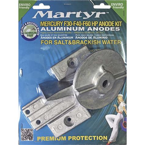 MERCURY Anode Kit CMM3060KIT Martyr Anodes