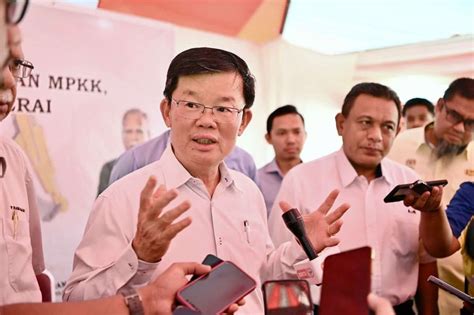 Ph Presidential Council To Decide Seat Allocation For Penang State Election Says Cm Chow