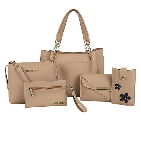 Buy Send Bagsy Malone Women S Tote Combo Of 5 Online FNP