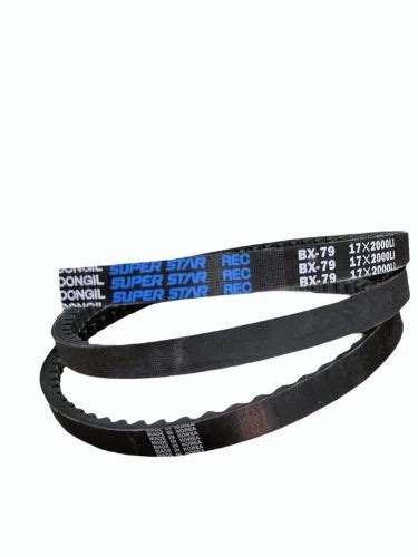 Dongil Superstar BX 79 Raw Edge Cogged V Belt, For Power Transmission ...