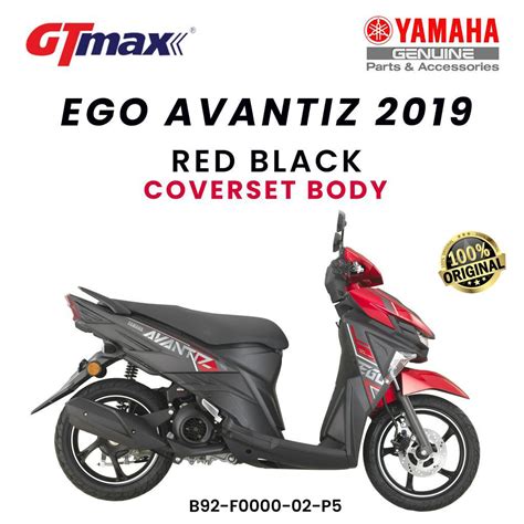 Ego Avantiz Coverset Avantiz Cover Set Red Black Body Cover Set Avantiz