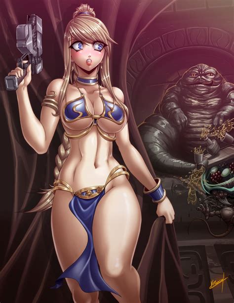 Rule 34 1boy 1girls Alien Armlet Armor Bikini Bikini Armor Bimbo Blonde Hair Blue Eyes Blush