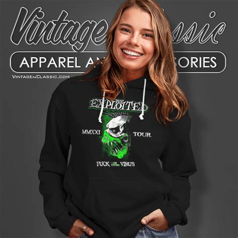 The Exploited Shirt Fuck The Virus Vintagenclassic Tee